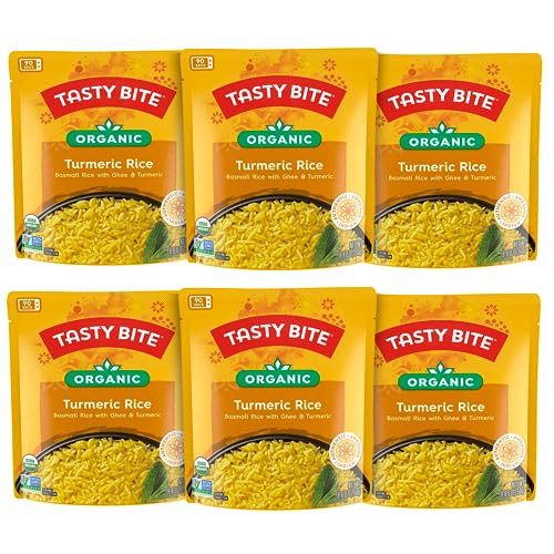 Tasty Bite Organic Turmeric Rice 6-Pack