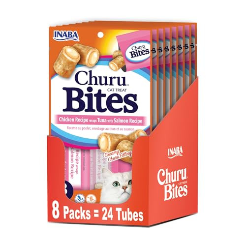 Inaba Churu Bites for Cats, Tuna with Salmon Recipe