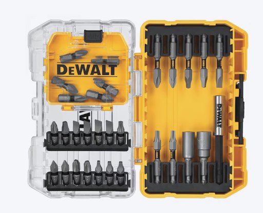 DEWALT 30-Piece Tough Grip Screwdriver Bit Set