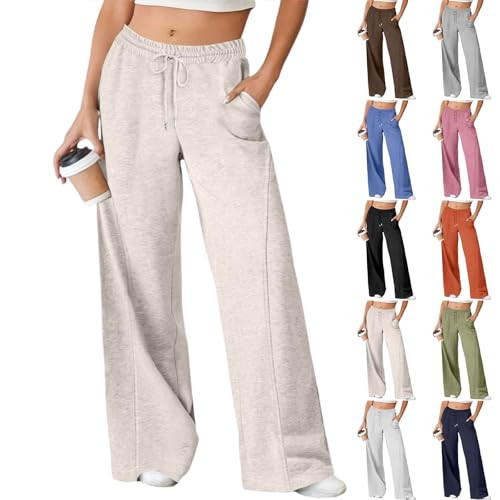 Baggy Wide Leg Sweatpants Women Oversized