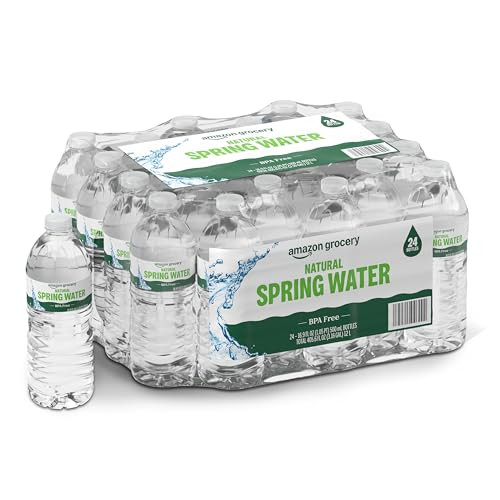 Amazon Grocery Natural Spring Water 24-Pack