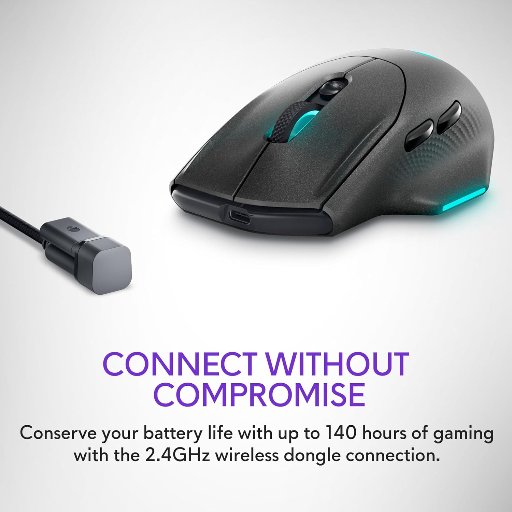 Alienware AW620M Wireless Gaming Mouse