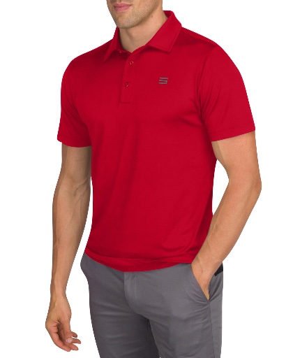 Three Sixty Six Men's Untucked Golf Polos