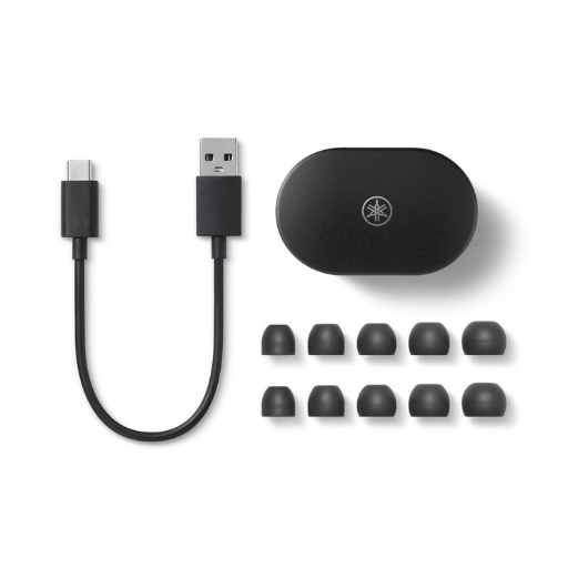 Yamaha TW-E7B True Wireless Active Noise Canceling Earbuds