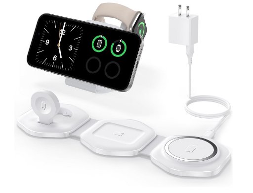 Cinfii 3 in 1 Wireless Charging Station for Multiple Apple Devices