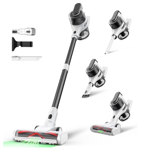 Cordless Stick Vacuum Cleaner with Long Run Time