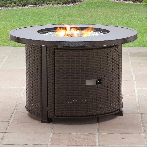 Better Homes & Gardens Round Propane Fire Pit Table