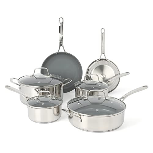 Martha Stewart Delaroux Stainless Steel Cookware Set