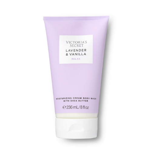 Victoria's Secret Lavender & Vanilla Natural Beauty Cream Body Wash