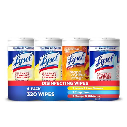 Lysol Disinfecting Wipes Bundle Multi-Scent