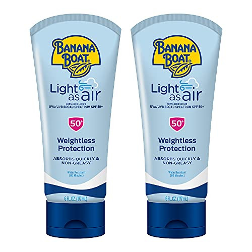 Banana Boat Light As Air Sunscreen Lotion SPF 50 (2-Pack)