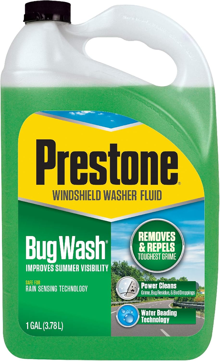 Prestone Bug Wash Windshield Fluid (1 Gallon)