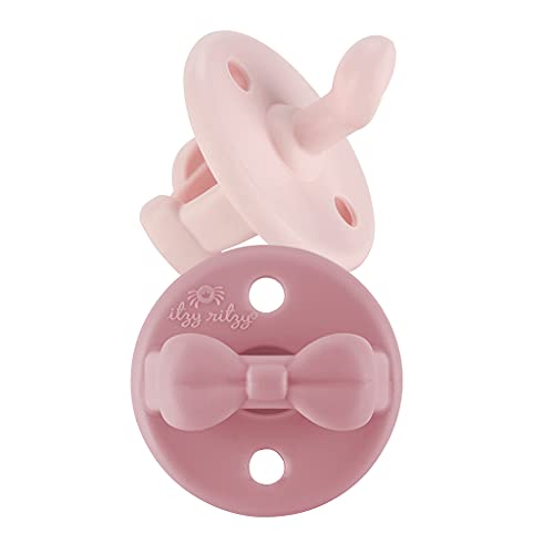 Itzy Ritzy Silicone Orthodontic 0-6 Months Pacifiers 2-Pack