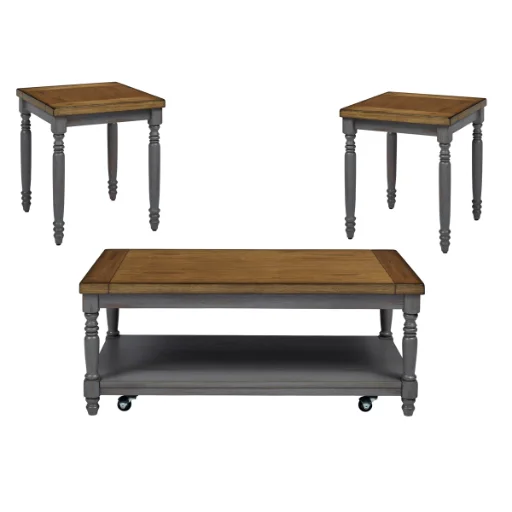Sol 3-Piece Living Room Table Set