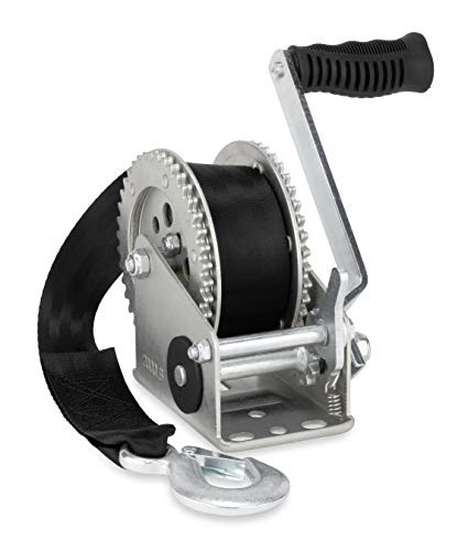 Camco Trailer Boat Winch with Strap