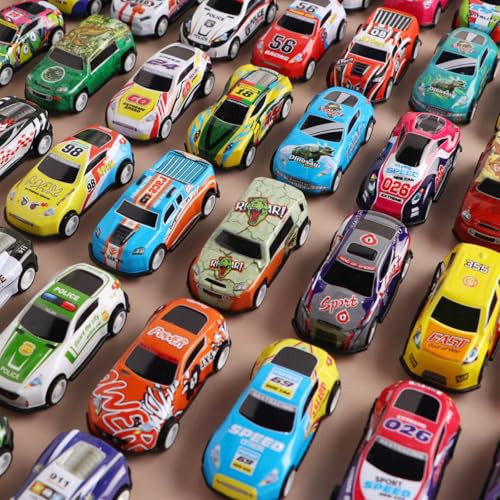 Kitysey Metal Pull Back Cars Toy