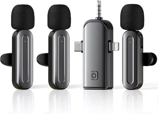 Wireless Lavalier Microphones for Phones
