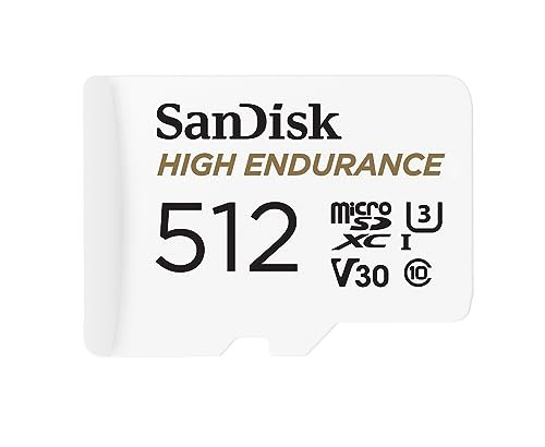 SanDisk 512GB High Endurance Video microSDXC Card