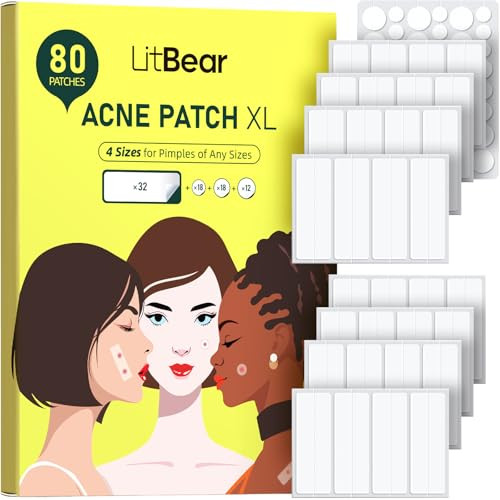 LitBear Large Pimple Patches