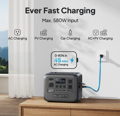Refurbished BLUETTI AC50B Portable Power Station