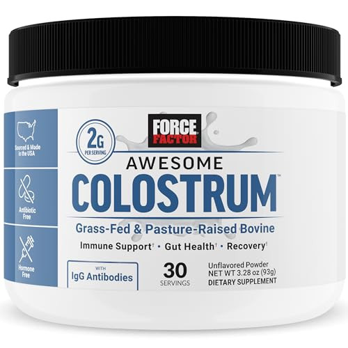 Force Factor Awesome Colostrum Bovine Supplement
