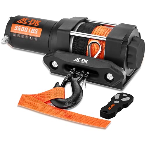 AC-DK 3500 lb ATV/UTV Winch Synthetic Rope Kits