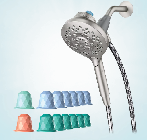 Moen Aromatherapy Magnetix Handshower with INLY Shower Capsules