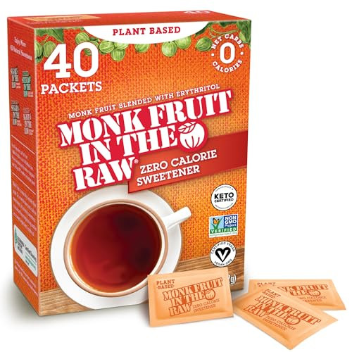 Monk Fruit In The Raw Sweetener Packets