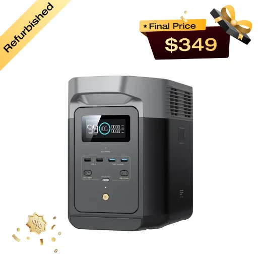 EcoFlow DELTA 2 Portable Power Station (Refurbished)