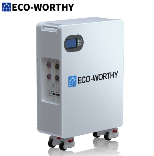 ECO-WORTHY 14kWh 48V 280AH LiFePO4 Solar Battery Backup