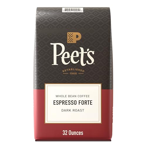 Peet's Coffee Whole Bean Coffee Espresso Forte Dark Roast 32-Oz Deal