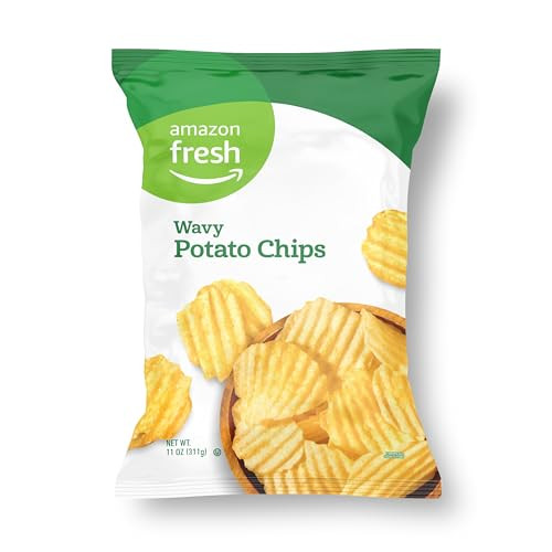 Amazon Fresh Wavy Potato Chips
