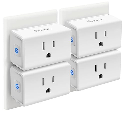 Kasa WiFi Smart Plug Mini 4-Count