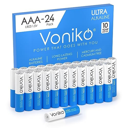 Voniko AA Batteries, 48 Pack