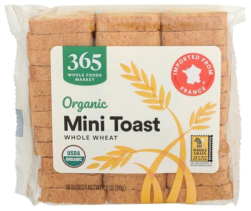Organic Whole Wheat Mini Toast