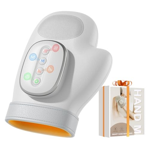 WUX Hand Massager with Heat Compression Relief