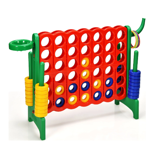 Costway 4 in 1 Giant Game Set
