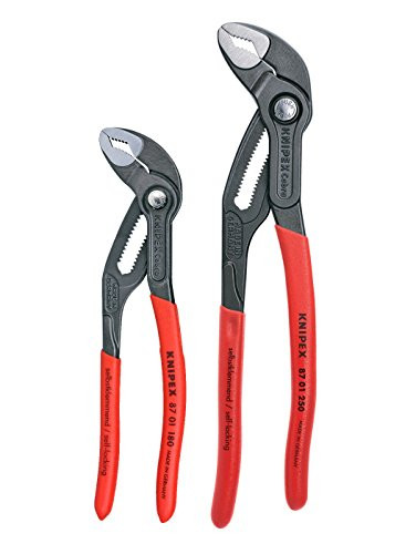 KNIPEX Tools 2 Piece Cobra Pliers Set
