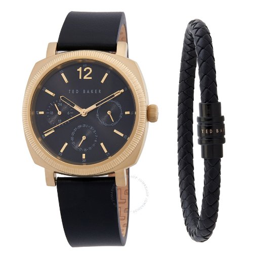 Ted Baker Caine Urban Quartz Black Dial Men's Watch 