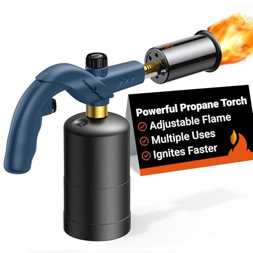 ThermoMaven Propane Torch with Adjustable Flame