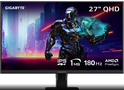 Gigabyte GS27QA SA WQHD 180Hz IPS 27" Gaming Monitor