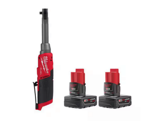 Milwaukee M12 FUEL 12V Lithium-Ion 1/4 in. Brushless Cordless Ratchet Kit