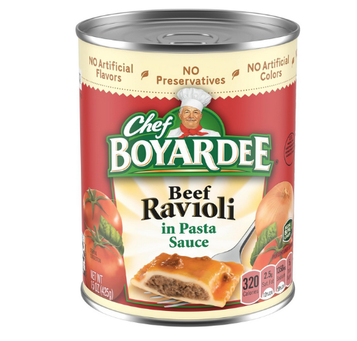 Chef Boyardee Beef Ravioli, 15 Oz.