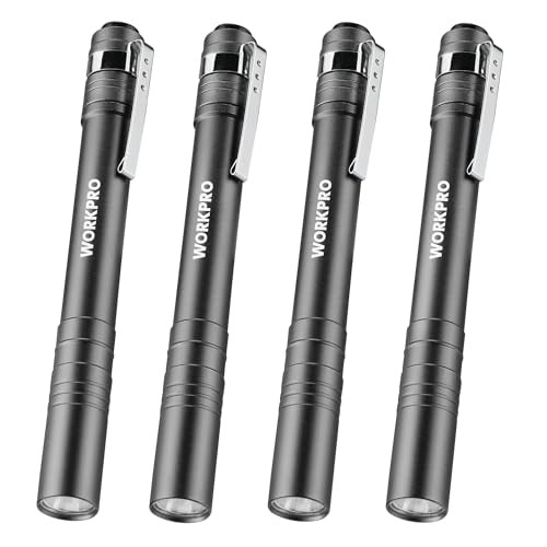Workpro LED Penlights 4-Pack