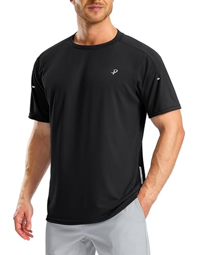 Pudolla Men's Workout Running T-Shirts