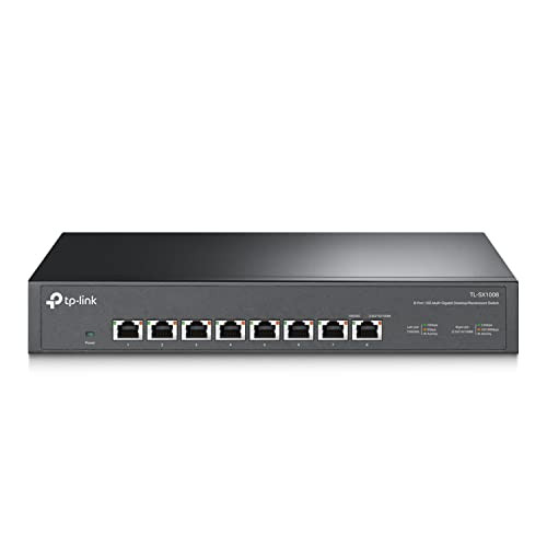 8-Port TP-Link TL-SX1008 10G/Multi-Gig Unmanaged Ethernet Switch