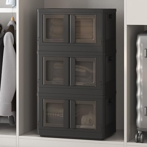 Fleximounts 3-Pack Stackable Storage Bins