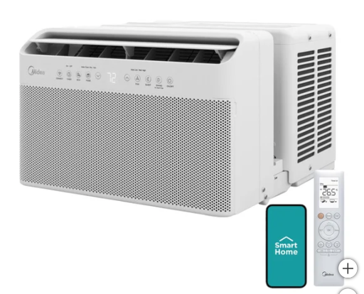 Midea U 12,000 BTU Smart Inverter Window AC with MShield