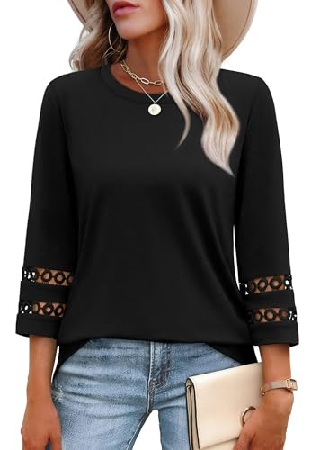 Women's 3/4 Length Sleeve Tops
