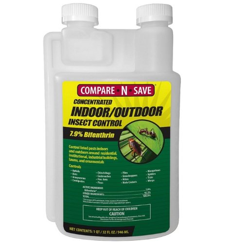 Compare-N-Save Concentrate Indoor/Outdoor Insect Control, 32 Oz.